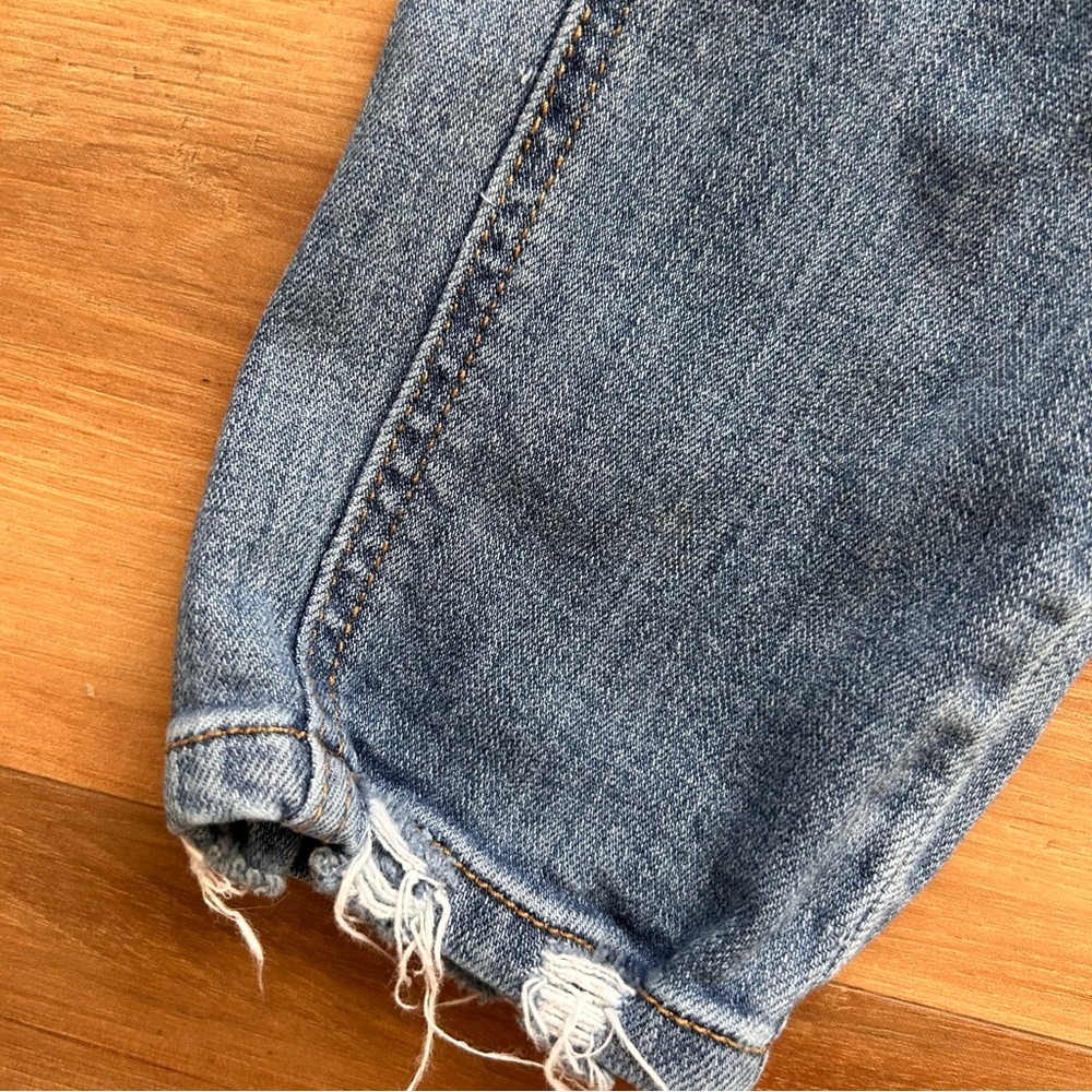 Vervet Womens Jeans mid rise distressed skinny jeans Charcoal Size 29 - Picture 8 of 16
